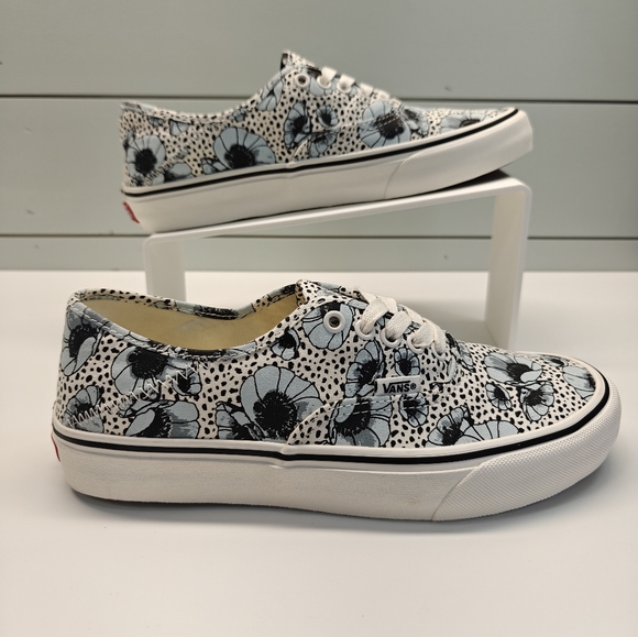 Vans Authentic VR3 SF Animal Floral Blue Lightweight Tennis Skateboard sneakers - Picture 3 of 8